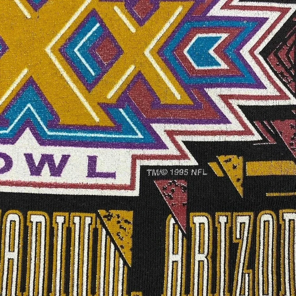 Vintage NFL‎ Super Bowl XXX Sun Devil Stadium Tempe Arizona ASU Crewneck Size L